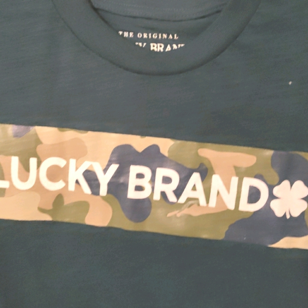 lucky brand The Original Shirt Majolica Blue  Boys - Picture 2 of 4